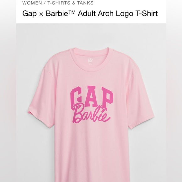Gap x Barbie t shirt - Picture 1 of 4